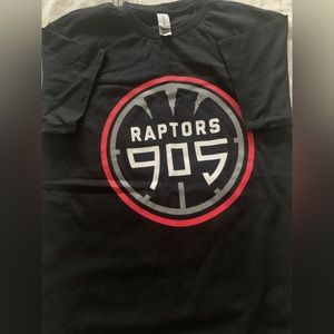 Raptors 905 Black Tee T-Shirt NEW